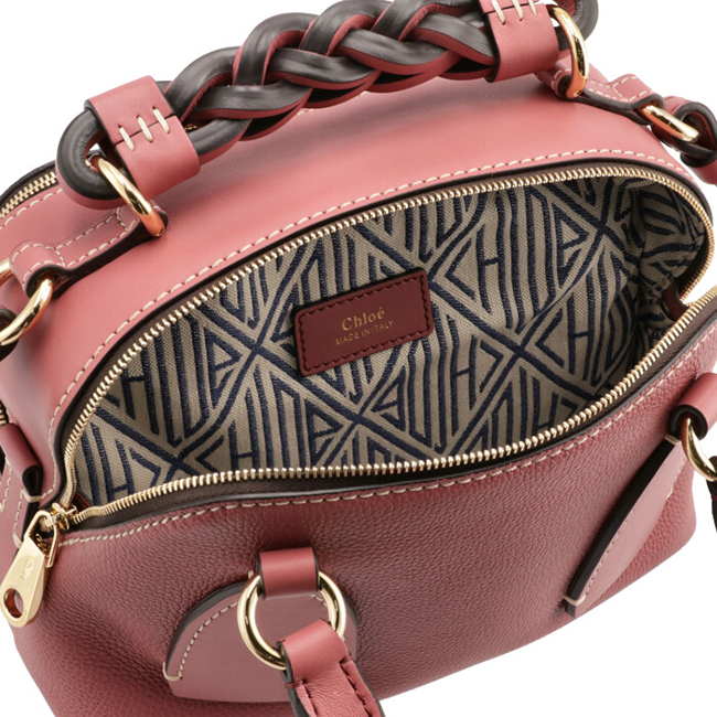 クロエ CHLOE ショルダーバッグ ダリア スモール DARIA ハンドバッグ ローズ系 CHC20US361 C62 6S2 - 商品画像 3