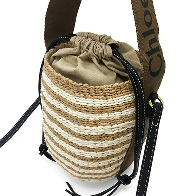 クロエバッグスーパーコピー Chloe 「WOODY」スモールバスケット カゴバッグ CHC21US381 E65 20F レディース 2WAY 斜め掛け ショルダーバッグ - 商品画像 3