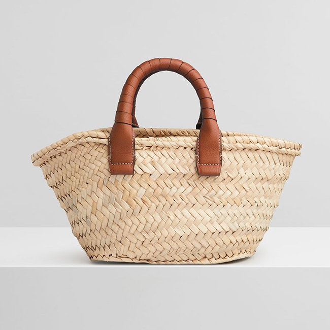クロエスーパーコピー Chloe MARCIE ラフィア&レザー ミニカゴバッグ CHC21US832C97119 - 商品画像 7