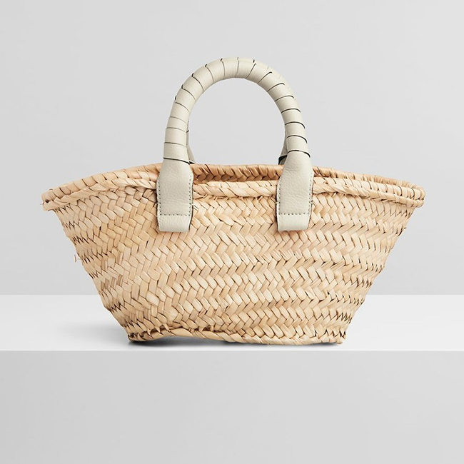 クロエコピー Chloe MARCIE ラフィア&レザー ミニカゴバッグ CHC21US832C9725M - 商品画像 3