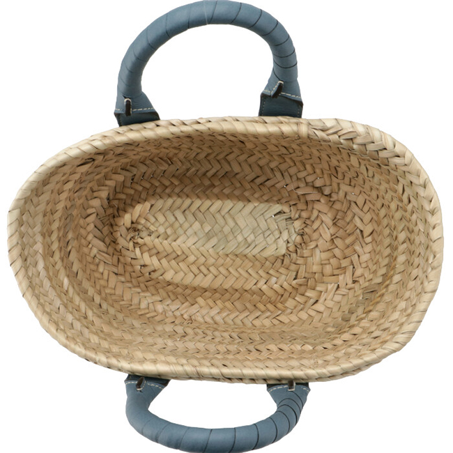 クロエコピー CHLOE トートバッグ ミニ バスケット MARCIE マーシー かごバッグ ブルー系 CHC21US832 C97 40Z - 商品画像 6