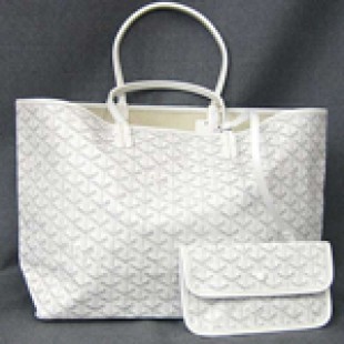 ゴヤールコピー GOYARD 品は激安販売/サンルイPM/トート/バッグ/白 ホワイトAMALOUISPM-50