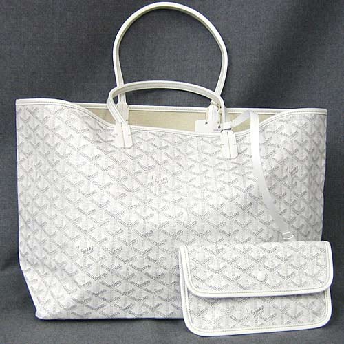 ゴヤールコピー GOYARD 品は激安販売/サンルイPM/トート/バッグ/白 ホワイトAMALOUISPM-50 - 商品画像 2