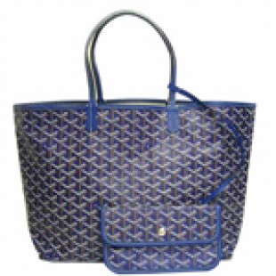 ゴヤールコピー GOYARD サンルイPM/トート/バッグ/ネイビー ブルーAMALOUISPM12