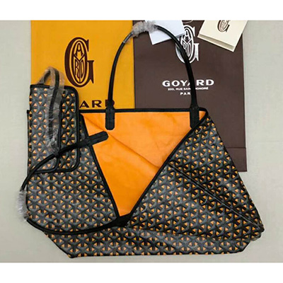 スーパーコピーGOYARD ゴヤール サンルイ クレールヴォア PM SAC SAINT LOUIS CLAIRE VOIE 黄 黒 ショッパー リボン ラッピング Goyard2020009 - 商品画像 8