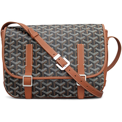 GOYARDスーパーコピー ベルヴェデール ユニセックス ショルダーバッグ ブラック/ブラウン×シルバー金具 Goyard2020011 - 商品画像 7