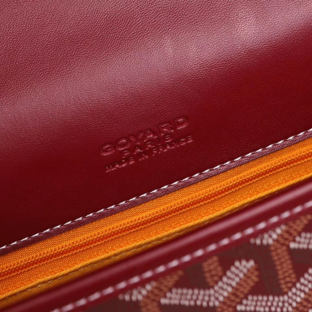 スーパーコピーゴヤール ベルヴェデール ユニセックス ショルダーバッグ 赤×シルバー金具 Goyard2020013 - 商品画像 5
