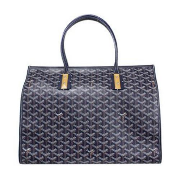 ゴヤールコピー goyard ゴマルキーズ トートバッグ PVC×カーフ マリンブルー ショルダーバッグ ハンドバッグ Goyard2020021 - 商品画像 8