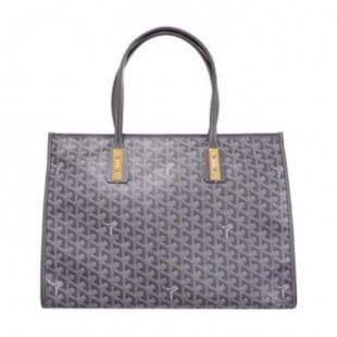 ゴヤールスーパーコピー goyard ゴマルキーズ トートバッグ PVC×カーフ グレー ショルダーバッグ ハンドバッグ Goyard2020022 - 商品画像 2