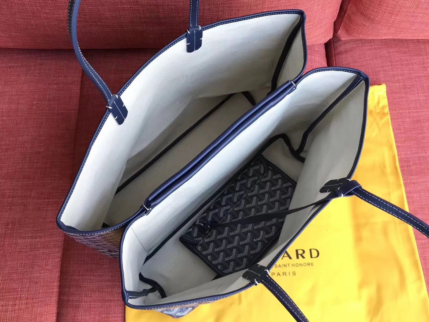 スーパーコピーゴヤール ハンドバッグ ネイビー トートバッグ SAC ISABELLE PM MALINE Goyard2020020 - 商品画像 3