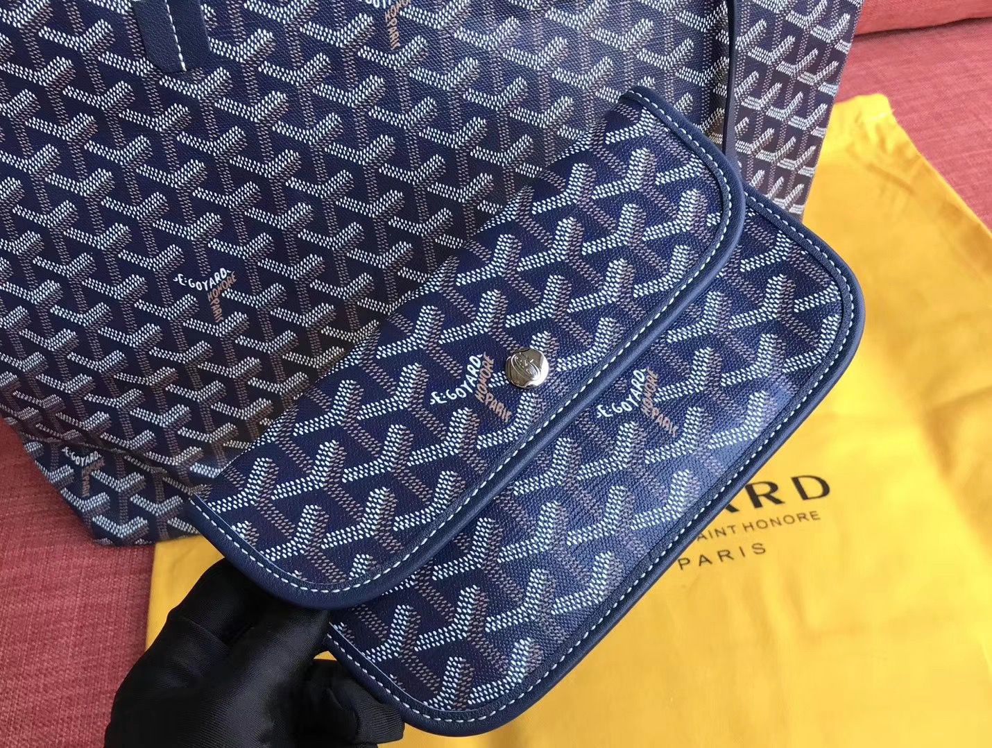 スーパーコピーゴヤール ハンドバッグ ネイビー トートバッグ SAC ISABELLE PM MALINE Goyard2020020 - 商品画像 9