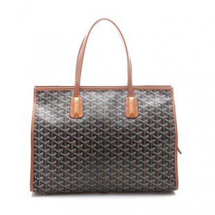 GOYARDスーパーコピー ショルダーバッグ マルキーズ コーティングキャンバス カーフ ブラック/ブラウン Goyard2020026 - 商品画像 2