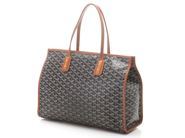 GOYARDスーパーコピー ショルダーバッグ マルキーズ コーティングキャンバス カーフ ブラック/ブラウン Goyard2020026 - 商品画像 1