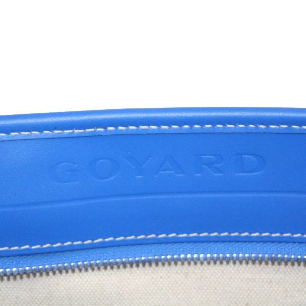 ゴヤールコピー ゴマルキーズ トートバッグ PVC×カーフ ブルー(青) ショルダーバッグ ハンドバッグ Goyard2020027 - 商品画像 5