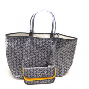 ゴヤールスーパーコピー AMALOUIS PM51 サンルイPM コーティングキャンバス グレー系 Goyard2020039