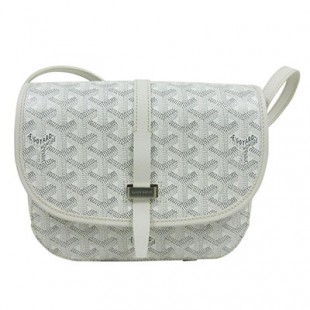 ゴヤールコピー ベルヴェデール SAC BELVEDELE 2 PM レザー、ホワイト×グレー ショルダーバッグ Goyard2020049 - 商品画像 1