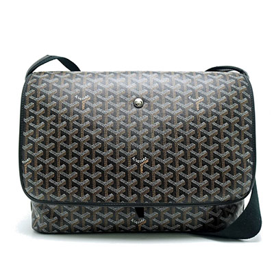 ゴヤールコピー カペシアン ショルダーバッグ 斜め掛け ヘリンボーン トワルゴヤール PVC レザー 黒 Goyard2020057 - 商品画像 6