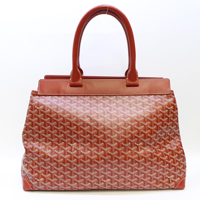 ゴヤールスーパーコピー トートバッグ メンズ レディース 塩化ビニールコーティング レッド Goyard2020058 - 商品画像 2