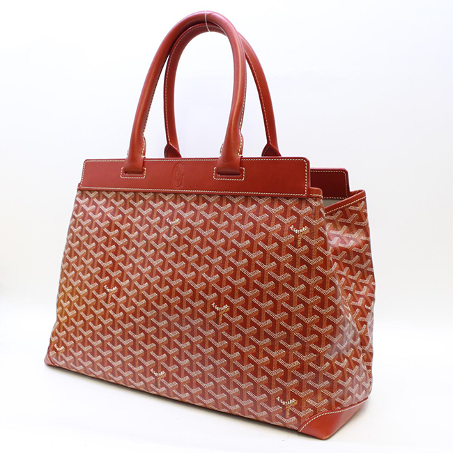 ゴヤールスーパーコピー トートバッグ メンズ レディース 塩化ビニールコーティング レッド Goyard2020058 - 商品画像 5
