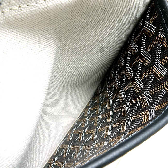 ゴヤールコピー カペシアン ショルダーバッグ 斜め掛け ヘリンボーン トワルゴヤール PVC レザー 黒 Goyard2020057 - 商品画像 1