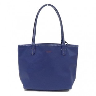 ゴヤールコピー トートバッグ アンジュ ミニ リバーシブル 青 ポーチ付き Goyard2020065