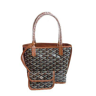 GOYARDコピー ゴヤール 「アンジュ」 ANJOU MINI トート バッグ リバーシブル 黒×ナチュラル Goyard2020076 - 商品画像 7