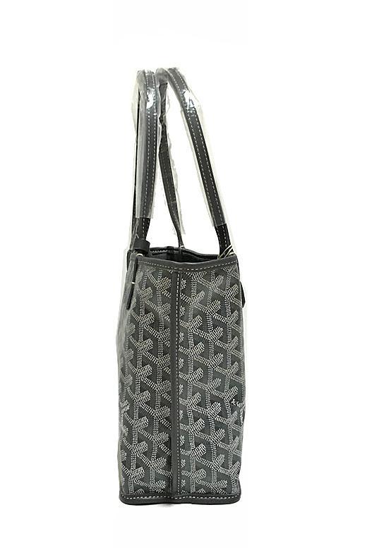 GOYARDスーパーコピー ゴヤール 「アンジュ ミニ」 ANJOU MINI トート バッグ リバーシブル グリス ショッパーリボンのラッピング Goyard2020078 - 商品画像 1