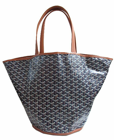 GOYARD ゴヤールコピー 「BELHARRA」 マーカージュ トート バッグ ネイビー 紺 キャンバス リバーシブル ショッパーリボンのラッピング Goyard2020081 - 商品画像 7