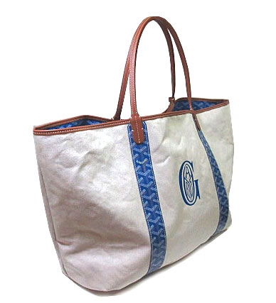 GOYARDスーパーコピー ゴヤール サンルイ ペルテュイ PERTUIS GM トートバッグ ブルーシエル ショッパーリボンのラッピング Goyard2020082 - 商品画像 4
