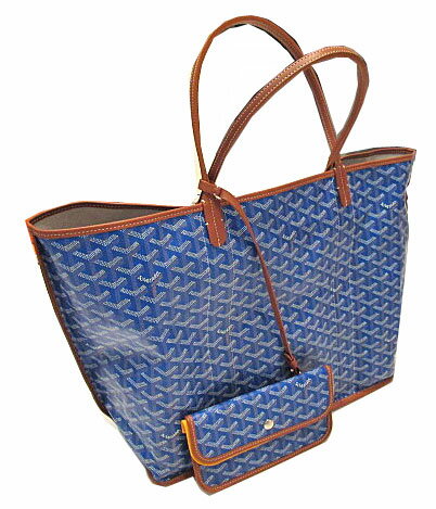 GOYARDスーパーコピー ゴヤール サンルイ ペルテュイ PERTUIS GM トートバッグ ブルーシエル ショッパーリボンのラッピング Goyard2020082 - 商品画像 1