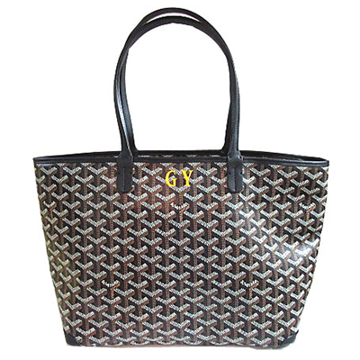GOYARDコピー ゴヤール アルトワ PM 黒 GYイエロー マーカージュ入り トートバッグ ショッパーリボンのラッピング Goyard2020084 - 商品画像 7