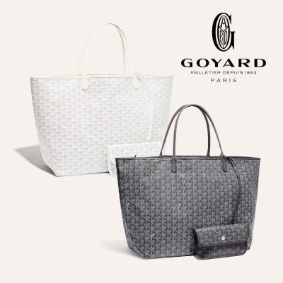 ゴヤールスーパーコピー サン・ルイPM&GM トートバッグホワイト LTY50CL50P&グレーLTY51CL51P