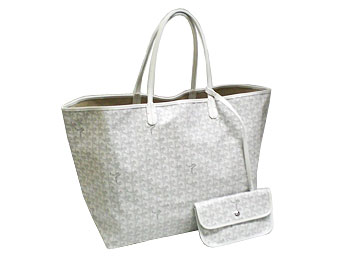 ゴヤール バッグ 定番 GOYARD トートバッグ サンルイGM ホワイトgeya2201 - 商品画像 5
