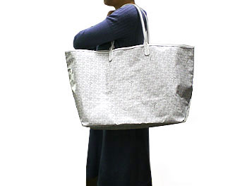 ゴヤール バッグ 定番 GOYARD トートバッグ サンルイGM ホワイトgeya2201 - 商品画像 1