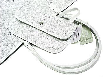 ゴヤール バッグ 定番 GOYARD トートバッグ サンルイGM ホワイトgeya2201 - 商品画像 6