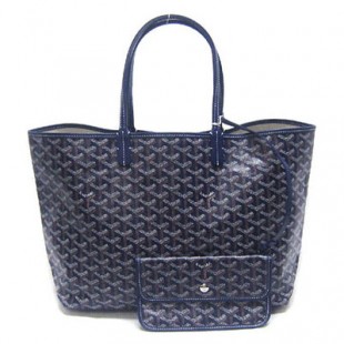 ゴヤールコピーバッグ 定番 GOYARD トートバッグ サンルイPM ネイビーgeya2232