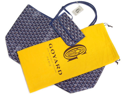 コピーゴヤールバッグ 定番 GOYARD トートバッグ サンルイGM ネイビーgeya2237 - 商品画像 7