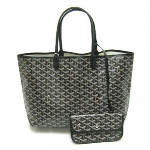 ゴヤールスーパーコピー バッグ 定番 GOYARD トートバッグ サンルイPM ブラックgeya2238