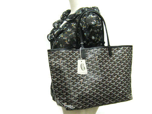 ゴヤールスーパーコピー バッグ 定番 GOYARD トートバッグ サンルイPM ブラックgeya2238 - 商品画像 3