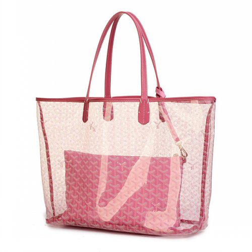 ゴヤールスーパーコピーサンルイ 濃いピンクGM/ゴヤール GOYARD サンルイ 人気が高い 人気バッグ☆透明 geya50013 - 商品画像 2