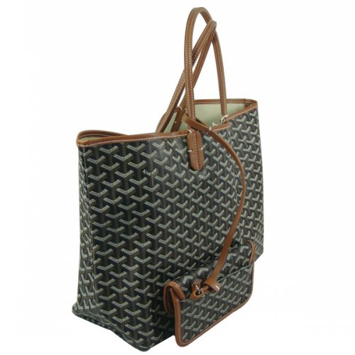 ゴヤールコピーコーヒー×黒PM/ゴヤール トートバッグ GOYARD サンルイ 高品質 人気バッグ☆サンルイ geya50020 - 商品画像 4
