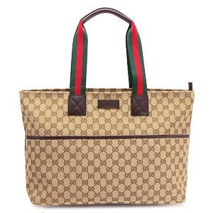 グッチブランドコピー トートバッグGUCCI マザーズバッグ ベビーマット付き GG柄キャンバス ベージュ×ダークブラウン 155524 F4FOR 9791 - 商品画像 5