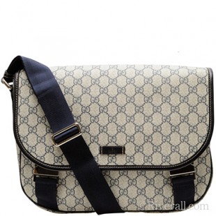 グッチスーパーコピーGUCCI 斜めがけショルダーバッグ メンズ ネイビーブルー 201732kgdix4075
