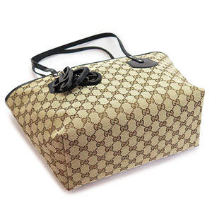 グッチスーパーコピーブランド トートバッグ GUCCI ショルダーバッグ 『2015年春夏新作』JOLIE/ジョリー ロゴチャーム GG柄キャンバス ベージュ×ブラック 211976 FAF4X 9769 - 商品画像 4