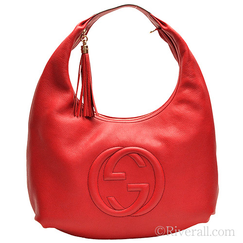 グッチコピー GUCCI ショルダーバッグ/ワンショルダー(ソーホー/SOHO) レディース レッド レザー 282304a7m0g6523 - 商品画像 3