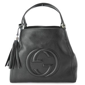グッチブランドコピー トートバッグ GUCCI バッグ SOHO/ソーホー タッセル レザー ブラック 282309 A7M0G 1000 - 商品画像 5