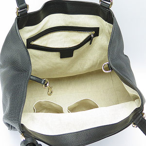 グッチブランドコピー トートバッグ GUCCI バッグ SOHO/ソーホー タッセル レザー ブラック 282309 A7M0G 1000 - 商品画像 1