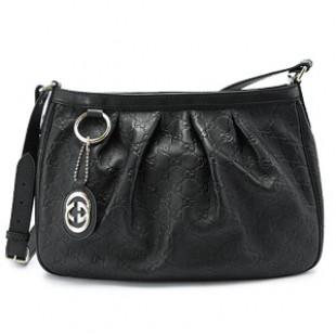 グッチコピー ショルダーバッグ GUCCI バッグ SUKEY/スーキー GG柄 グッチシマ ブラック 296834 AA61G 1000