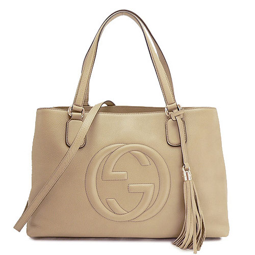 グッチブランドスーパーコピー トートバッグ GUCCI 2WAY ショルダーバッグ SOHO/ソーホー レザー タッセルチャーム クリーム 308363 A7M0G 2609 - 商品画像 3