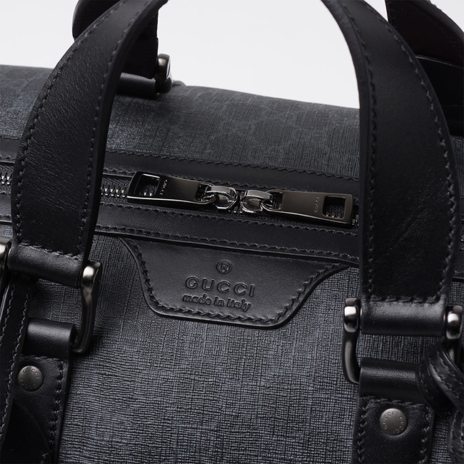 グッチ/GUCCI/ ボストンバッグ(2WAY仕様)/GG SUPREME /ダークグレー グレー系 322067 khn7r 1078 メンズ - 商品画像 9